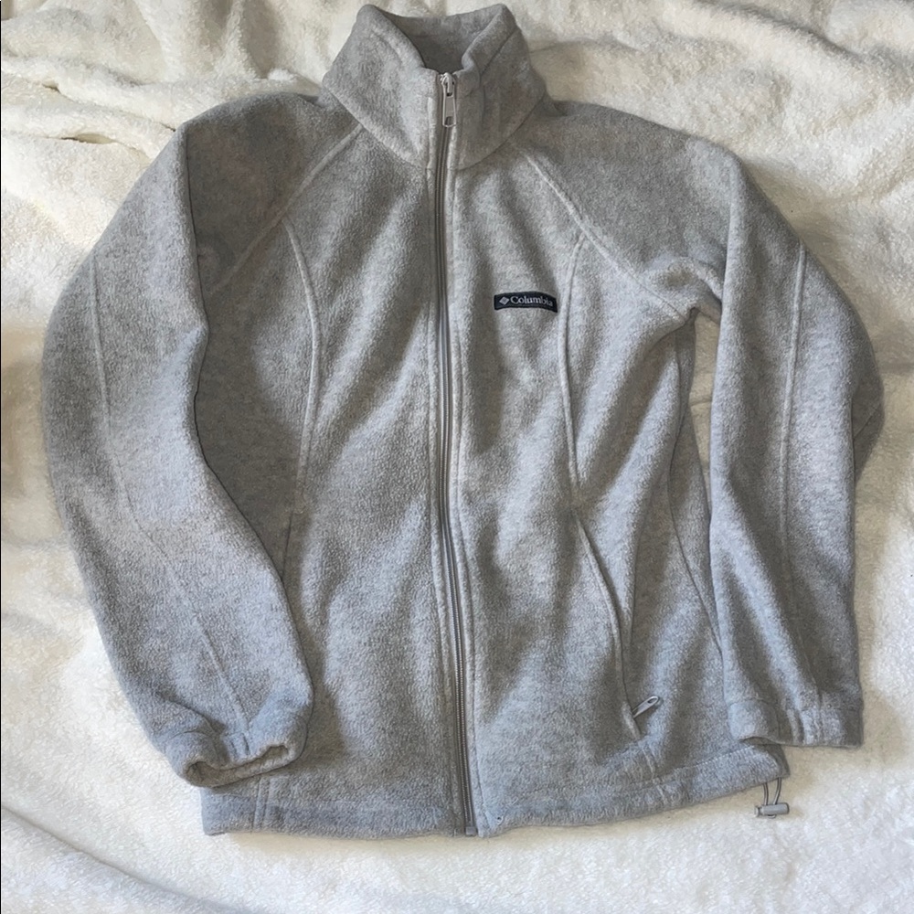 Columbia Gray Fleece Jacket